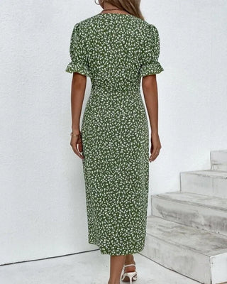 Sophie | Elegant and Comfortable Midi Dress with Floral Print