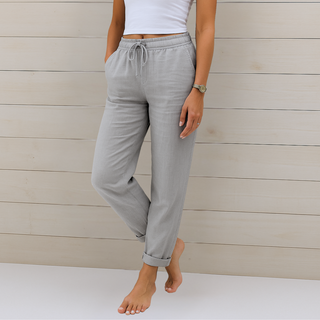 MAYLORA | Premium breathable linen stretch pants