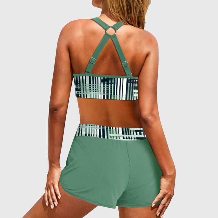 Janelle - High-Waisted Ribbed Bikini