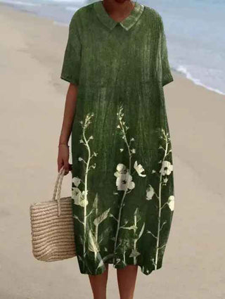 Margaret - Flowy Dress with Vibrant Floral Print