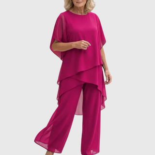 ELARA | Fluid Palazzo Set for Elegant Comfort and Style