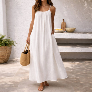 ISLA | Breezy Maxi Dress with Adjustable Waist for a Perfect Custom Fit