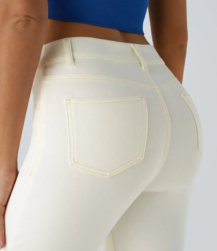 RAFFAELLA | High Waist Ultra Comfortable Pants with Casual Chic Style