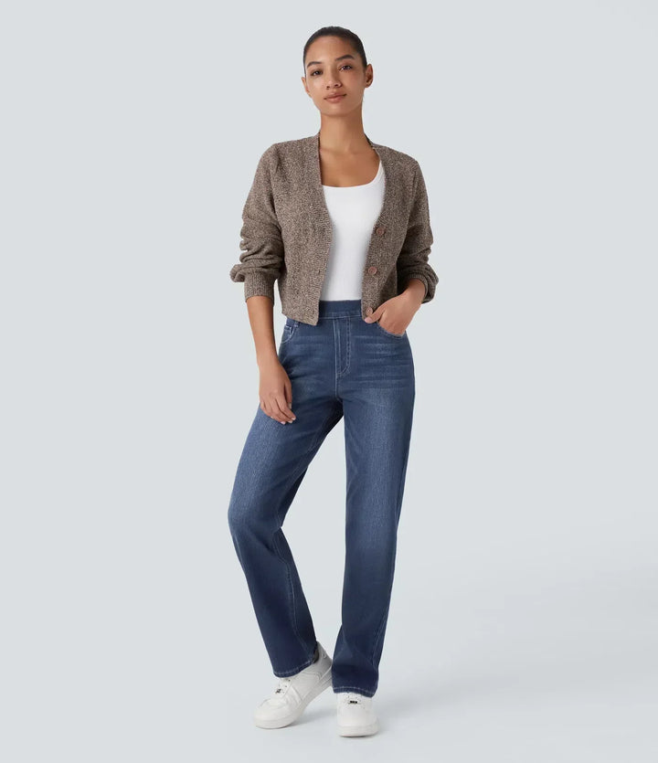 RAFFAELLA | High Waist Ultra Comfortable Pants with Casual Chic Style