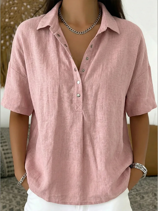 Claire | Blouse with Collar and Button