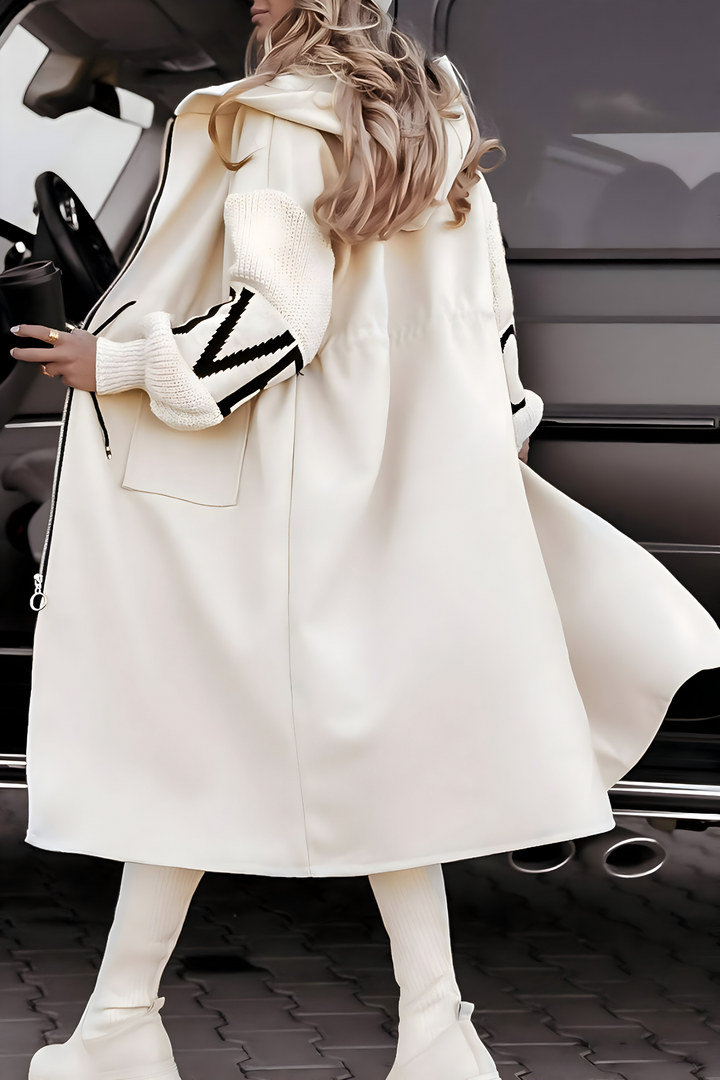 EVELINA | Elegant Coat with Hood that Offers Refinement and Daily Comfort