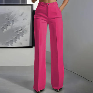 ELINORA | Chic high-waisted trousers with a flattering fit for work and elegant moments