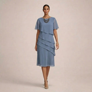 MARA | Elegant Ruffle Dress with Flattering Comfort