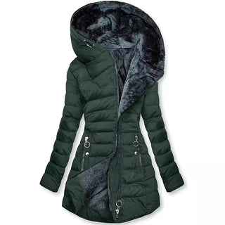 Giulia | Long Winter Coat with Thermal Protection and Elegant Daily Style