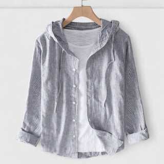 Demi | Elegant Hooded Blouse
