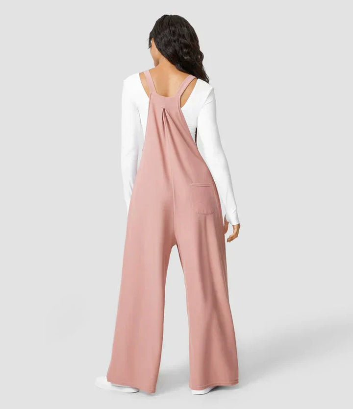 Pants with Adjustable Suspenders LadiVania™