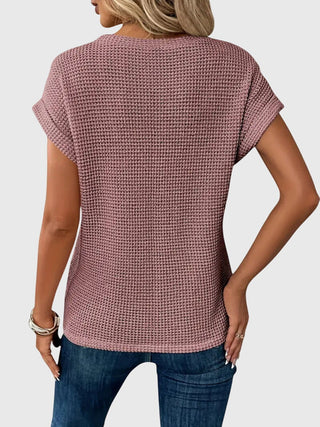 Isa™ | Elegant Blouse with Crew Neck