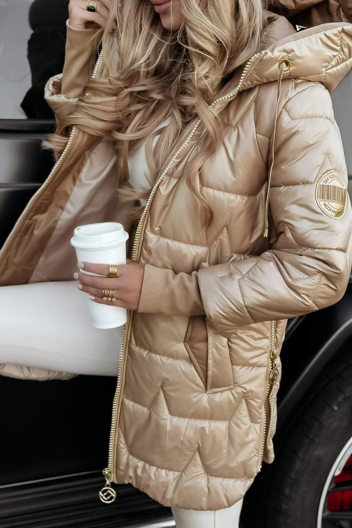 LORETTA | Long Winter Coat with Protective Warmth and Timeless Elegance