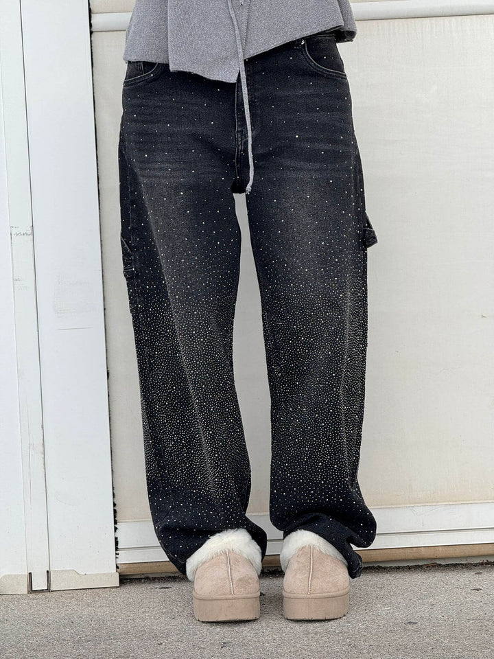 Lumi | Wide jeans for women – Fashion comfort with a sparkling accent