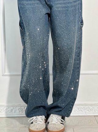 Lumi | Wide jeans for women – Fashion comfort with a sparkling accent