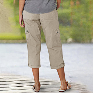 FRANCESCA | Capri Pants with Multiple Pockets and Comfortable Fit for Maximum Freedom of Movement